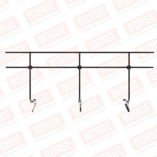 Krovelnoe ograjdenie dlya metallocherepici h120 ral 8017 smolensk 1