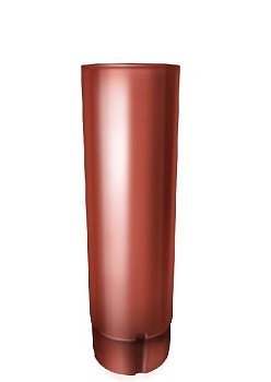 truba-kruglaya-grand-line-90-mm-3-m-ral-8004-terrakota-smolensk 1
