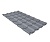 metallocherepitsa-kameya-grand line-ral-7004-seryy-smolensk 1