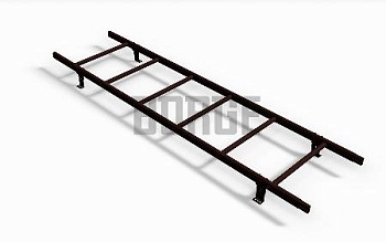 lestnica krovelnaya dlya metallocherepici borge 1_8m ral 8017 smolensk 1