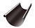 zhelob-polukruglyy-optima-125mm-3m-rr-32-temno-korichnevyy-smolensk 1