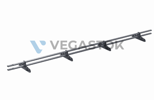 Snegozaderjatel trubchatii dlya metallocherepici 40x20 ral 7024 smolensk 1