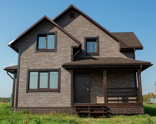 Fasadnaya plitka Hauberg Tehnonikol Mramornyy kirpich smolensk 4