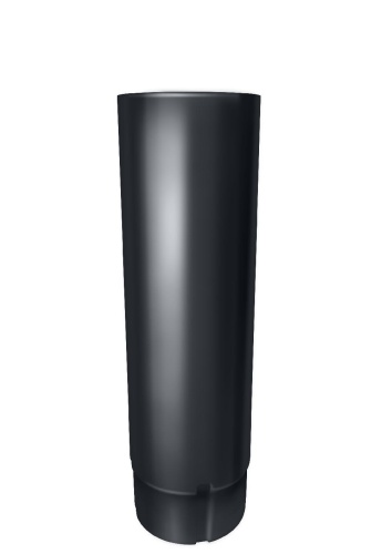 truba-kruglaya-optima-90mm-ral-7024-smolensk 1