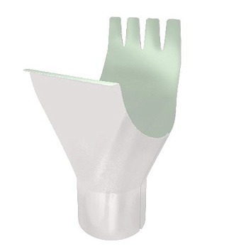 voronka-optima-125-90mm-ral-9003-smolensk 1