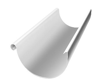 zhelob-polukruglyy-grand-line-125-mm-3-m-ral-9003-belyy-smolensk 1