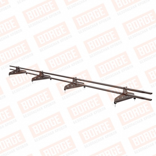Snegozaderjatel trubchatii newLine 20x40mm 3m ral 8017 smolensk 1