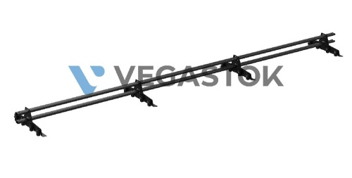 Snegozaderjatel trubchatii dlya falca vega lux 45x25 3m ral 9005 smolensk 1