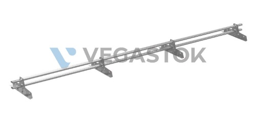 Snegozaderjatel trubchatii dlya metallocherepici vega lux 45x25 3m ral 7004 smolensk 1