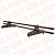 Snegozaderjatel trubchatii dlya metallocherepici borge 1_5m ral 8017 smolensk 1