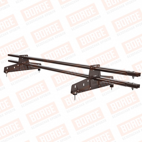 Snegozaderjatel trubchatii dlya metallocherepici borge 1_5m ral 8017 smolensk 1