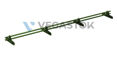 Snegozaderjatel trubchatii dlya metallocherepici vega lux 45x25 3m ral 6005 smolensk 1