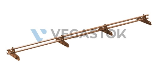 Snegozaderjatel trubchatii dlya metallocherepici vega lux 45x25 3m ral 8004 smolensk 1