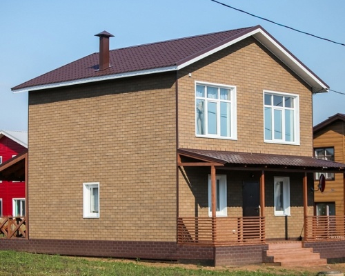 Fasadnaya plitka Hauberg Tehnonikol Peschanyy kirpich smolensk 3