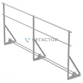 krovelnoe-ograzhdenie vega lite dlya metallocherepici s sistemoi snegozaderjaniya ral 7004 smolensk 1