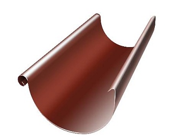 zhelob-polukruglyy-grand-line-125-mm-3-m-ral-8004-terrakota-smolensk 1