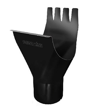 voronka-grand-line-125-90-mm-ral-9005-chernyy-smolensk 1