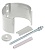 kronshteyn-truby-grand-line-na-kirpich-90mm-ral-9003-belyy-smolensk 1