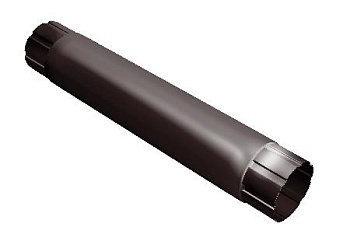 truba-kruglaya-soedinitelnaya-grand-line-90mm-1m-ral-8017-smolensk 1