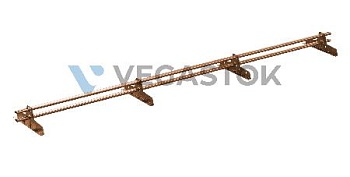 Snegozaderjatel trubchatii dlya metallocherepici vega lux 45x25 3m ral 8004 smolensk 1